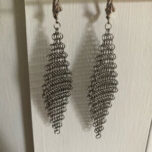 Elegant Chainmail Earrings